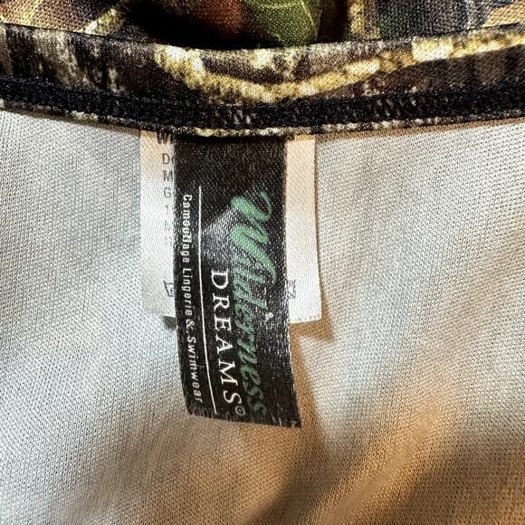 Wilderness Dreams Camo Tank Top Womens SZ S Hunting Outdoor Western Y2K Grunge - Picture 5 of 8